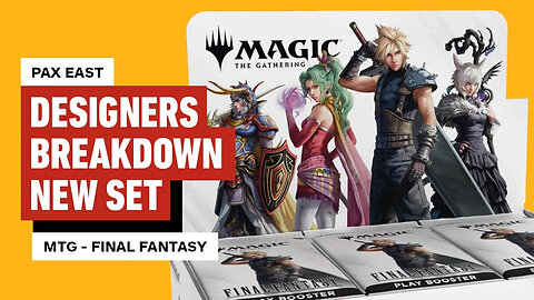 How Did They Bring Final Fantasy to Life in Magic - The Gathering