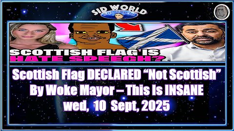 Scottish Flag DECLARED “Not Scottish” By Woke Mayor – This Is INSANE