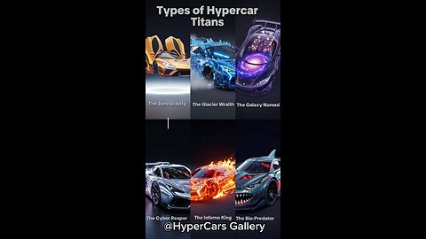 Types Of HyperCars Gallery