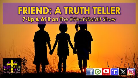 WORD OF THE DAY: PROVERBS 12:26 - FRIEND: A TRUTH TELLER