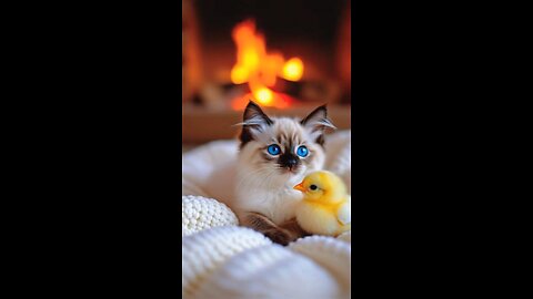 Cute kitten