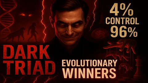 DAVID BUSS'S EVOLUTIONARY HORROR: Dark Triad Personalities Are WINNING Evolution (Are YOU Prey?)