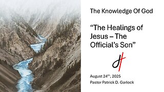The Healing Of Jesus - The Official's Son