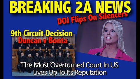 Breaking 2nd Amendment News: Duncan v Bonta &