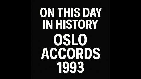 The Handshake That Made History | Oslo Accords 1993