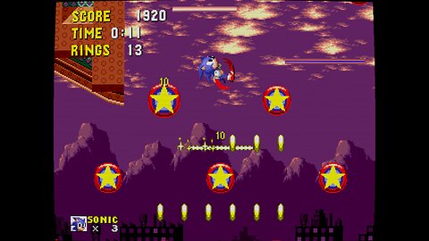 Sonic the Hedgehog (1991) Part 2 - Spring Yard Zone