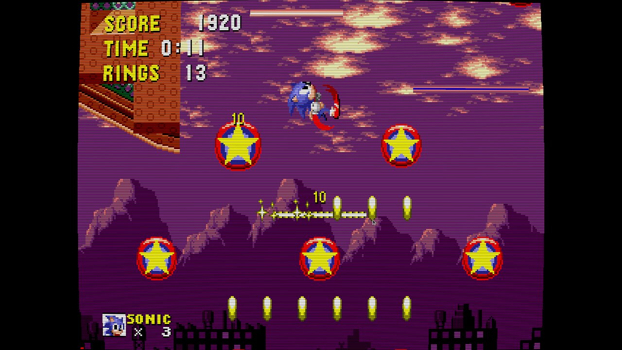 Sonic the Hedgehog (1991) Part 2 - Spring Yard Zone