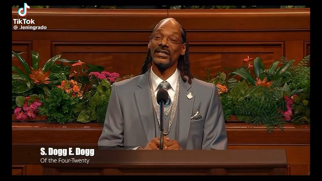 Snoop Dogg at General Conference