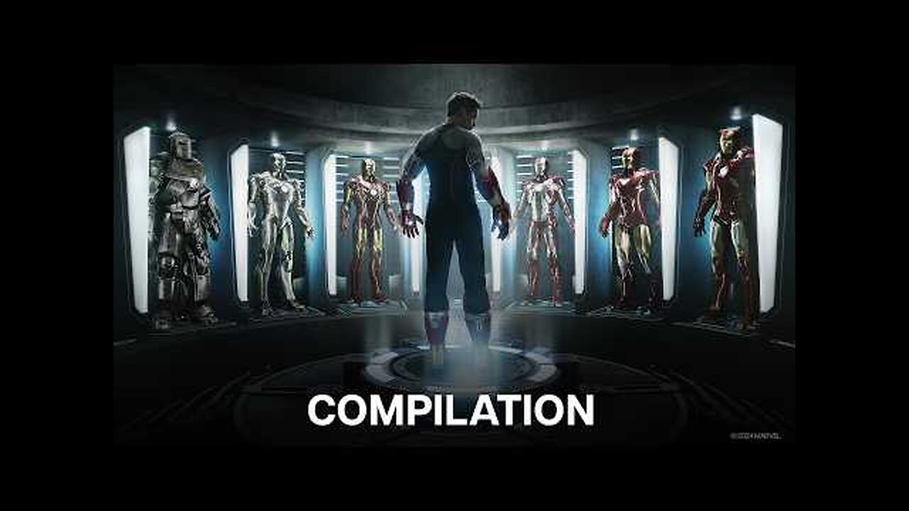 Tony Stark's Best Iron Man Suit Ups | MCU Compilation