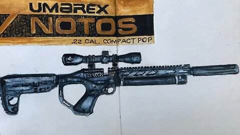#Umarex Notos .22 Cal. Compact PCP powerhouse. 22 ft-lbs kinetic energy, easily > 750 gos