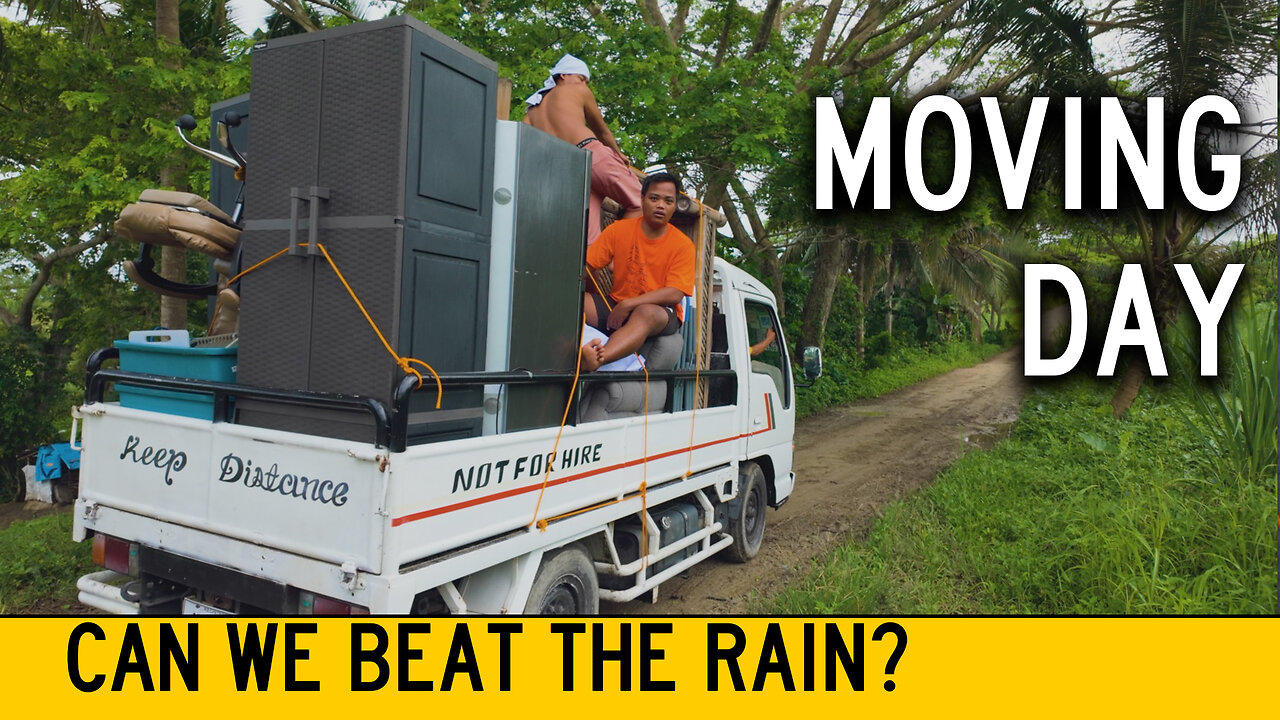 We're Moving Our Gear To Fatima's Village. Can We Beat The Rain?
