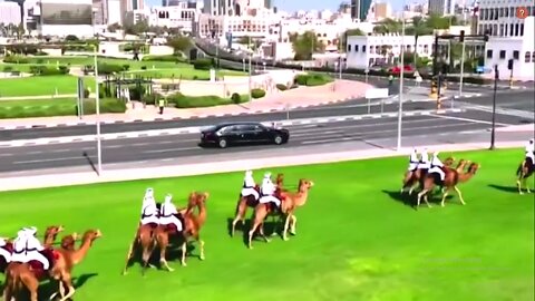 Trump Receives Impressive Welcome in Doha Qatar