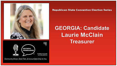 GEORGIA GOP Candidate Laurie McClain, Treasurer
