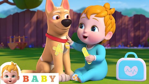 Boo Boo Song - Animal Version | Nursery Rhymes & Kids Songs