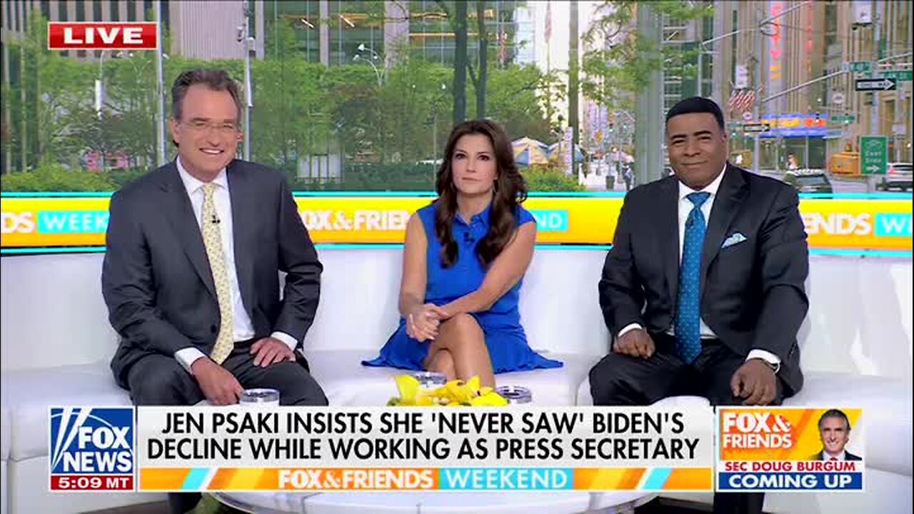 Jen Psaki Says She ‘Never Saw’ Biden’s Decline While Working as Press Secretary: ‘Cover-Up Is a Very Loaded Term’