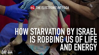 How starvation by Israel is robbing us of life and energy, with Ruwaida Amer