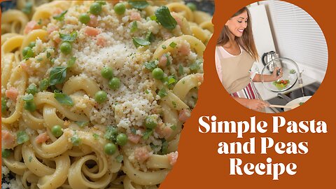 How to Make the Best Pasta with Peas in Just One Pan