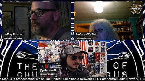🔥Church of Mabus: Peter Simeti King Cryptid / Jeff Osburn God's Touch Healing Prayer