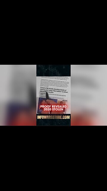 Alex Jones: FBI Confirms China & Deep State Stole 2020 Election From Trump - 6/18/25