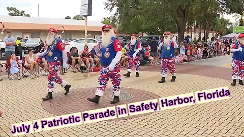 July 4th Patriotic Parade in Safety Harbor, Florida - July 4, 2025