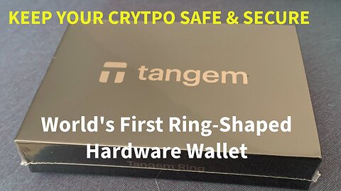 Tangem Wallet - Promo SECUREMYCRYPTO 20% off - easy setup (Cards & Ring) 