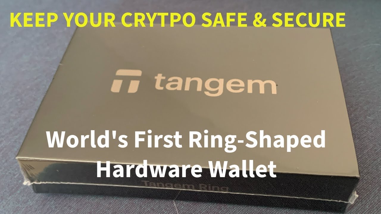Tangem Wallet - Promo SECUREMYCRYPTO 20% off - easy setup (Cards & Ring)