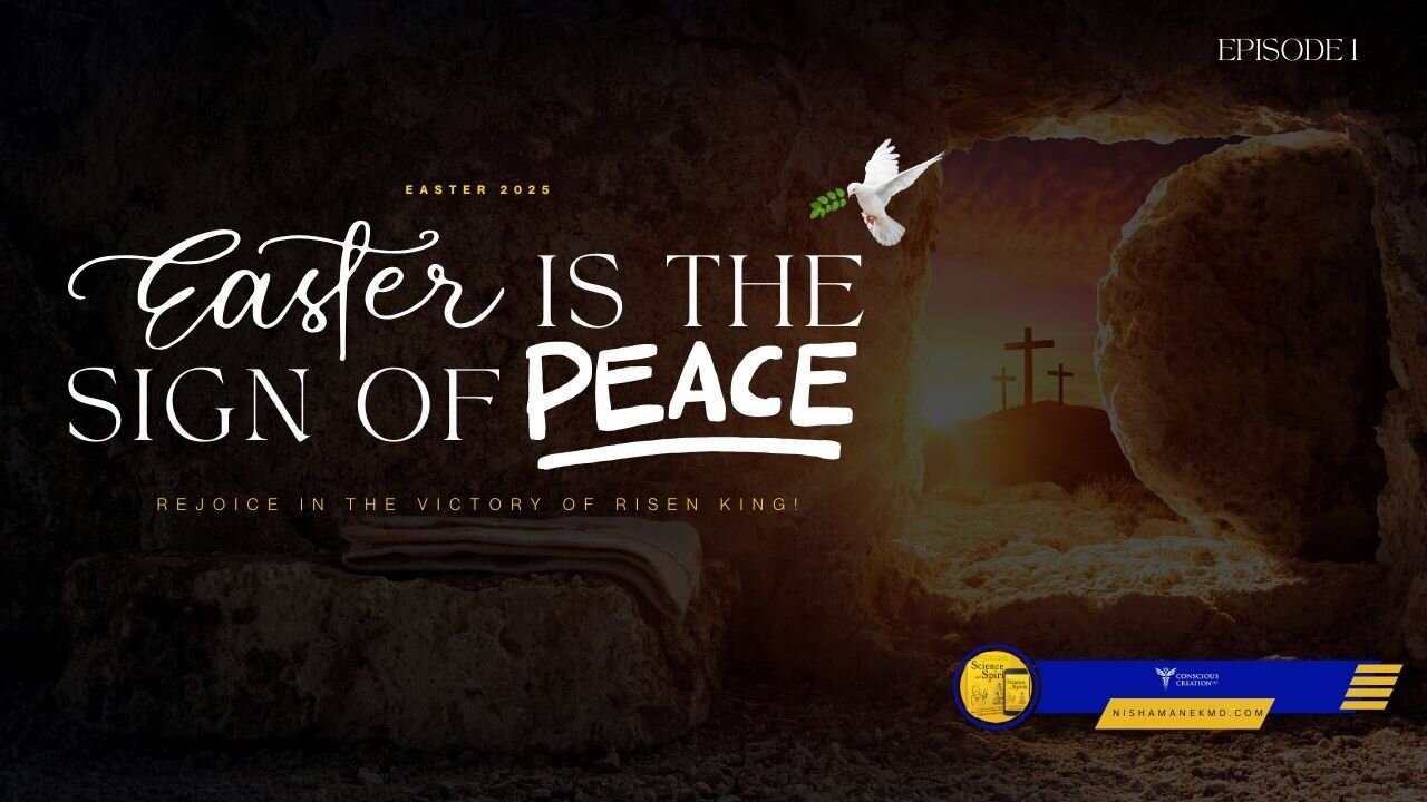 The Powerful Story of Jesus | Easter is a Sign of Peace PT1 🌅✝️ #HeIsRisen #Easter2025 #GodsLove
