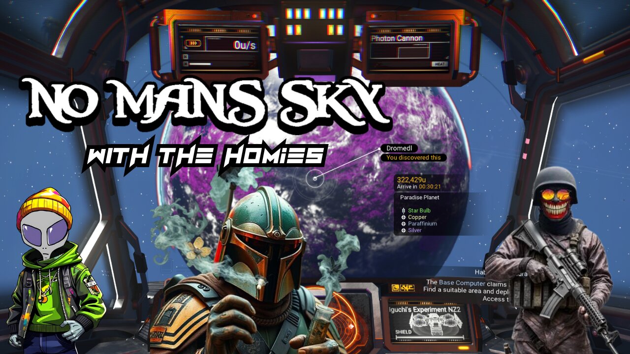 Space pirate wed No Mans Sky with dank