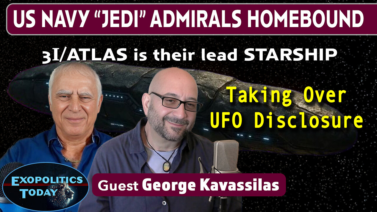 3I Atlas: US Navy "Jedi" Admiral's Lead Starship Coming Home
