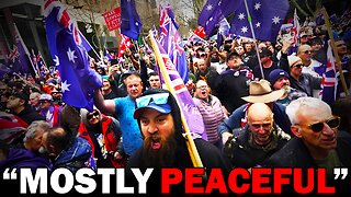 Australian “Racist” Protest EXPLODES 💥 Glowies, Brawls & Media Spin 📣