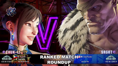 Kuya Kalbo SF6 Ranked Roundup. Chun Li Master Rank [Hori Fight Stick]