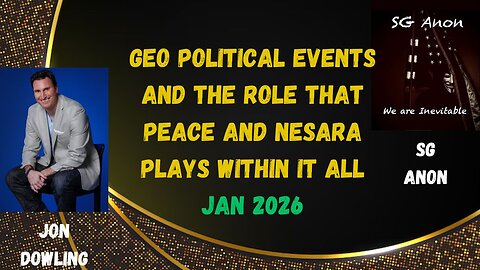 Jon Dowling & SG Anon Discuss Latest Financial and Geo Political Updates