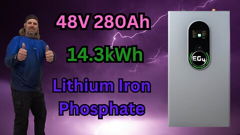 EG4-Wallmount Indoor Battery installation (12XP Part 3)