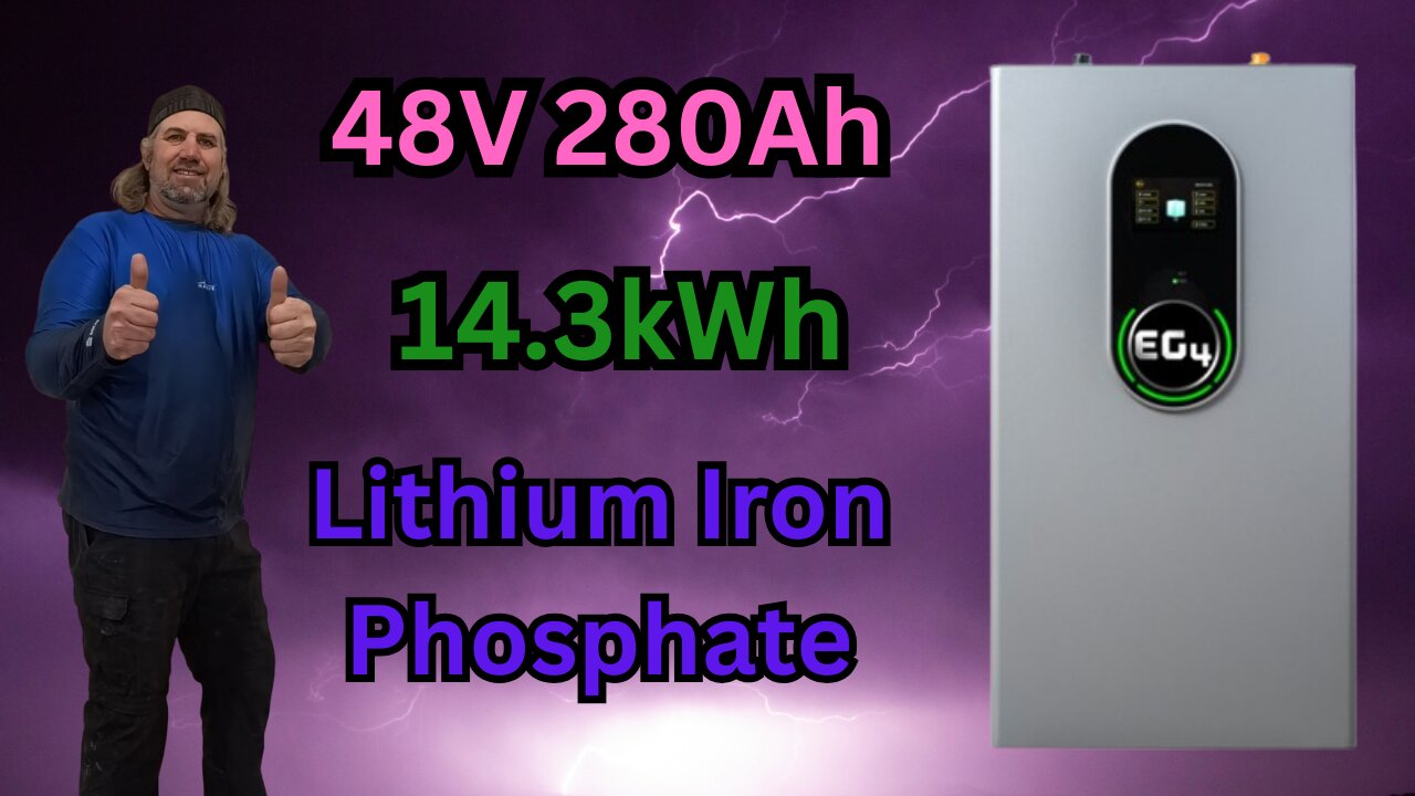 EG4-Wallmount Indoor Battery installation (12XP Part 3)