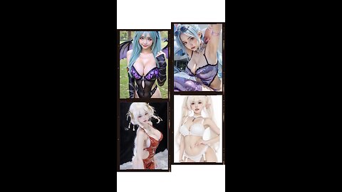 Hot sexy cosplay - Extremely sexy and seductive cosplay girls attract all eyes