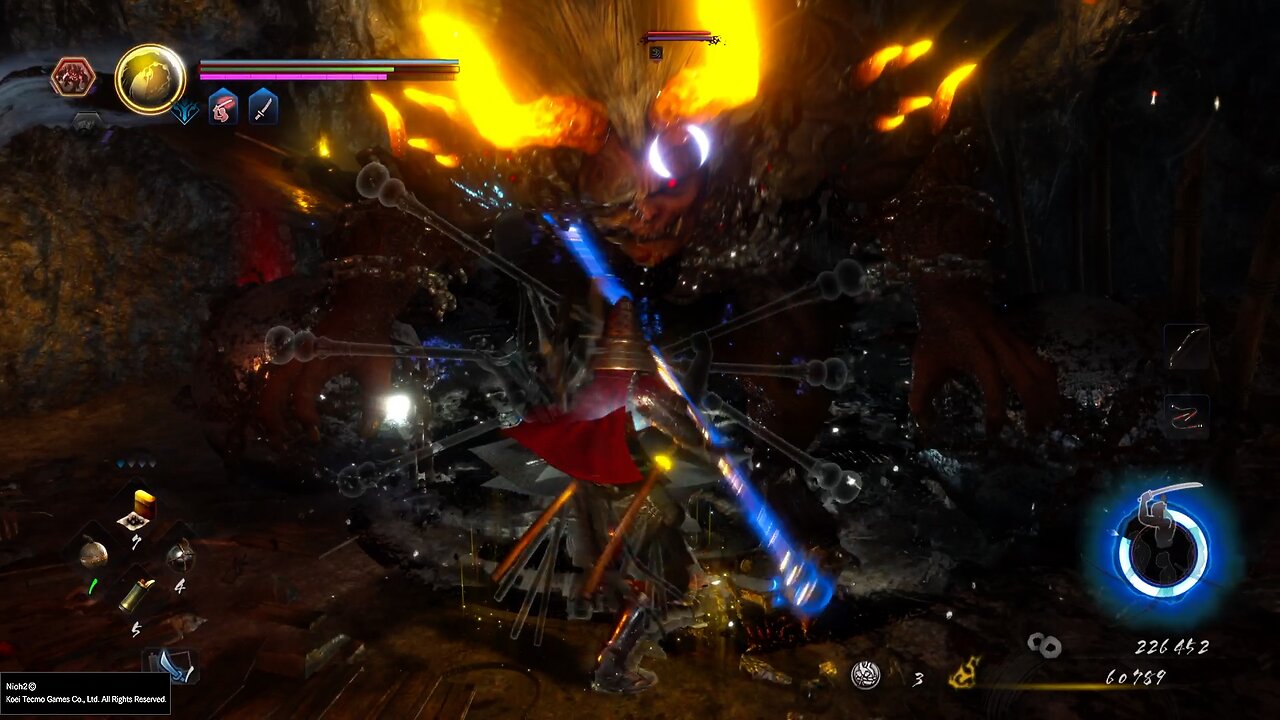 Nioh 2: the Hollow Fortress- Tunnels