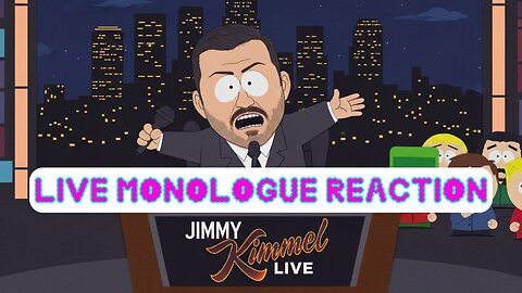 #97 Jimmy Kimmel Returns Free Speech Is SAVED | Live Monologue Reaction