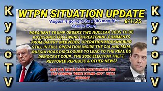 Situation Update - August 1, 2025 (edited version) (Swedish subtitles)