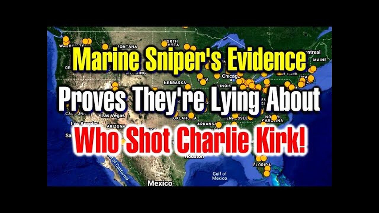 Marine Sniper's Evidence Proves ,They're Lying About Charlie Kirk's Death and They Know It!