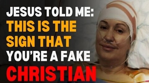 NDE TESTIMONY | I died and Jesus showed me about Fake Christians
