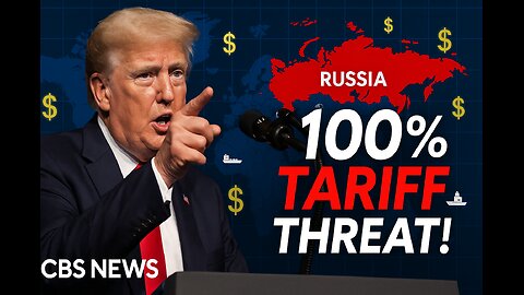 Trump Vows 100% Tariffs on Countries Trading with Russia | Bold Economic Move