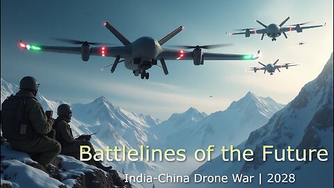 India-China Drone War 2028: High-Altitude AI Warfare & the Future Battlefield