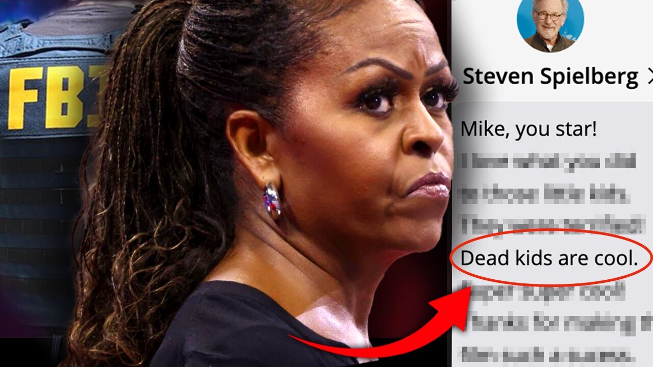 🚨📼 斯皮尔伯格“泄密录影带”曝光！米歇尔·奥巴马被拍到为VIP恋童影片“试镜”童星