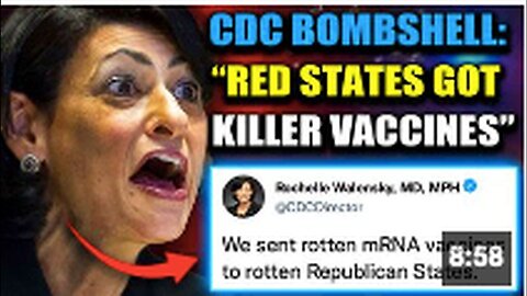 "CDC Confirms 'Rapid Kill' COVID Vaccine Batches Sent to Red States"