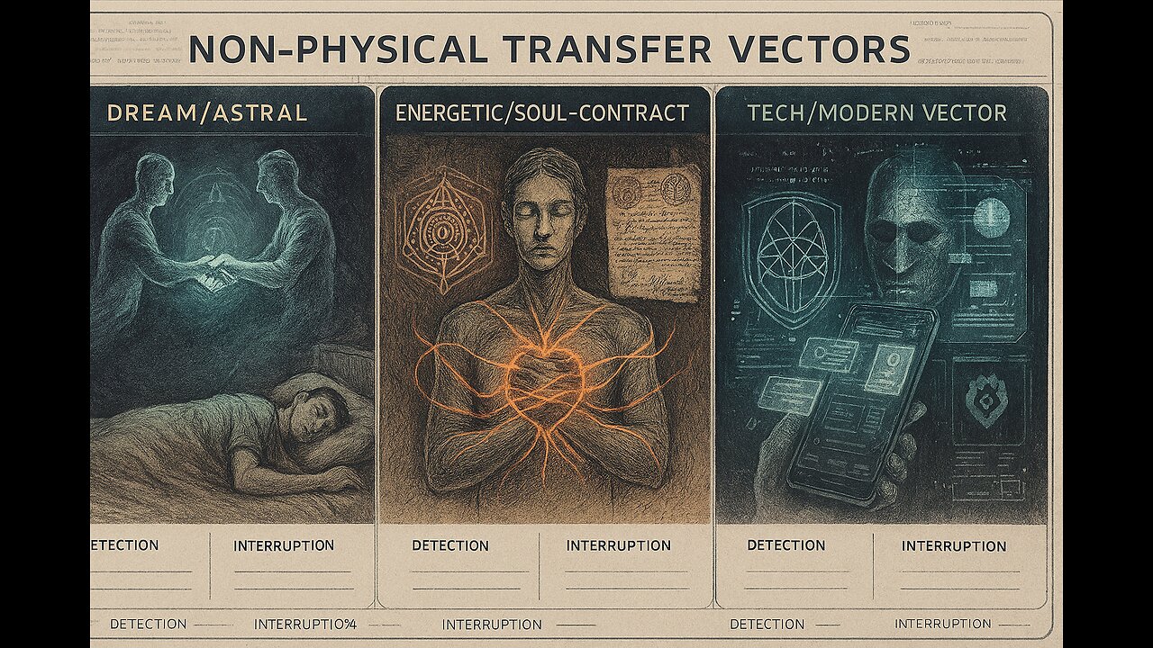 Non-Physical Transfer Vectors — Energetic, Contractual, Informational