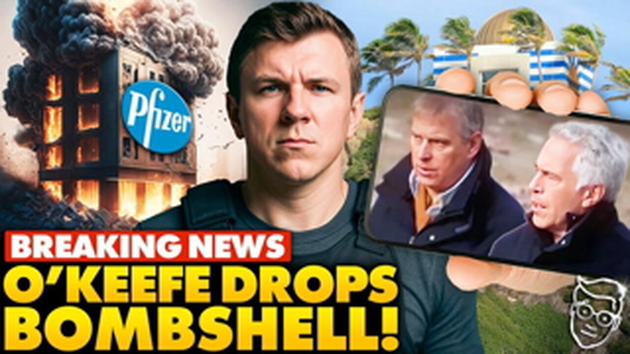 JAMES O'KEEFE BREAKS SILENCE 👁🗨 PREVIEWS BOMBSHELL RELEASE ON EPSTEIN FILES⁉ 💀 CAN'T KILL