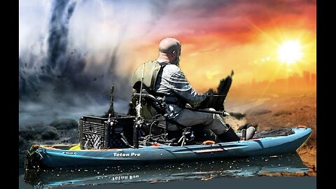 Kayak fishing when Mother Nature has other plans wacky weather