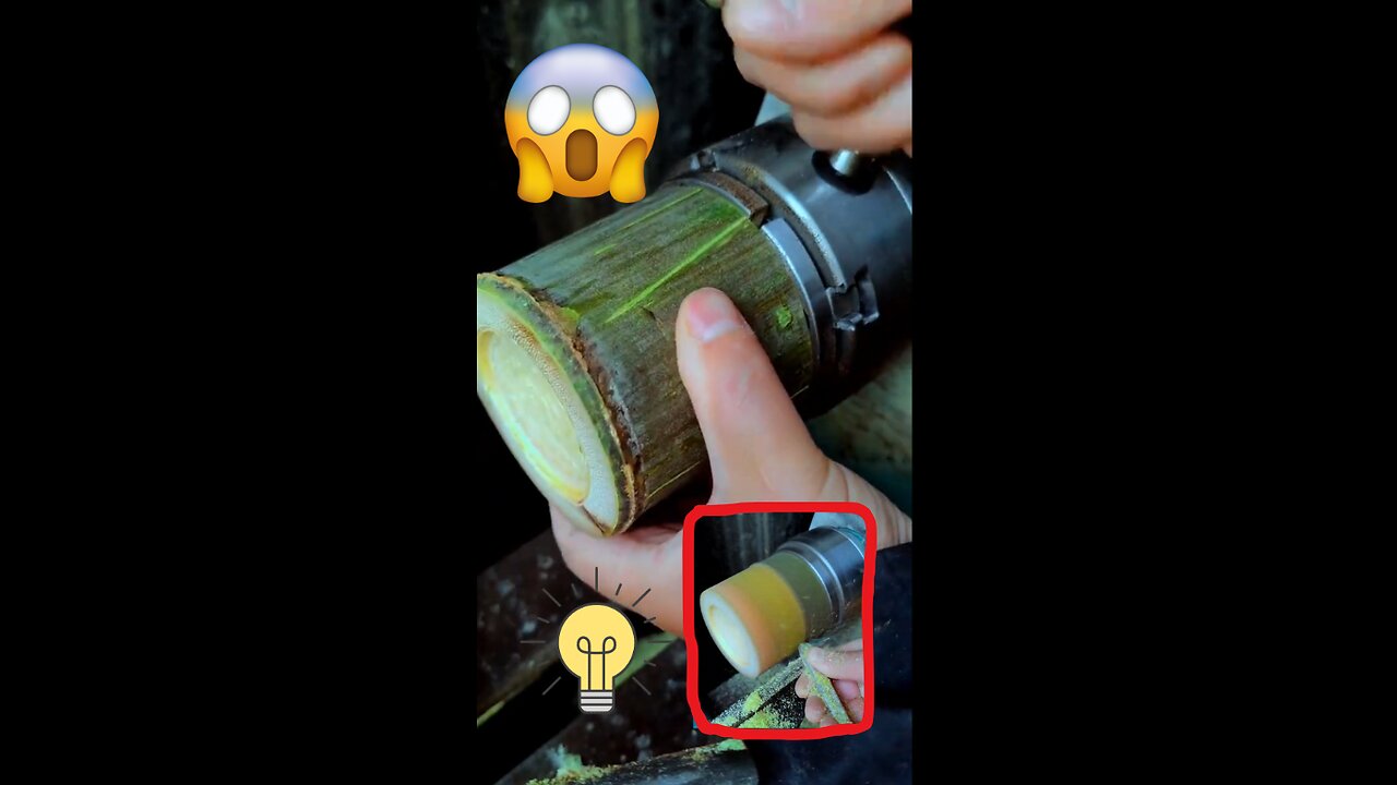bamboo crafting😍