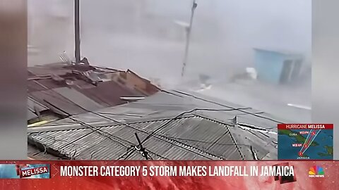 Hurricane Melissa slams into Jamaica as catastrophic Category 5 storm