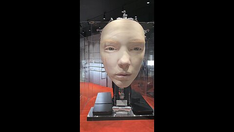 Now that's a face...a large mechanical robotic face!